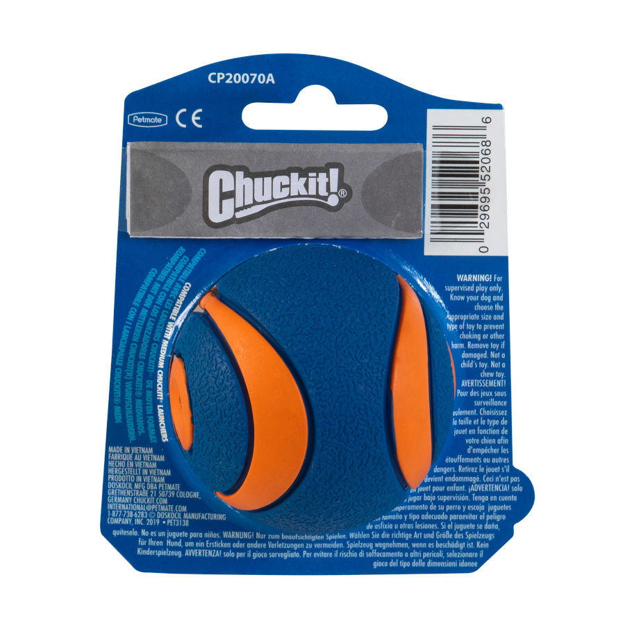 Chuckit! Ultra Squeaker Bola com som e efeito de salto para c&atilde;es, , large Imagem n&uacute;mero 2